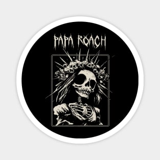 papa roach bridge skull Magnet